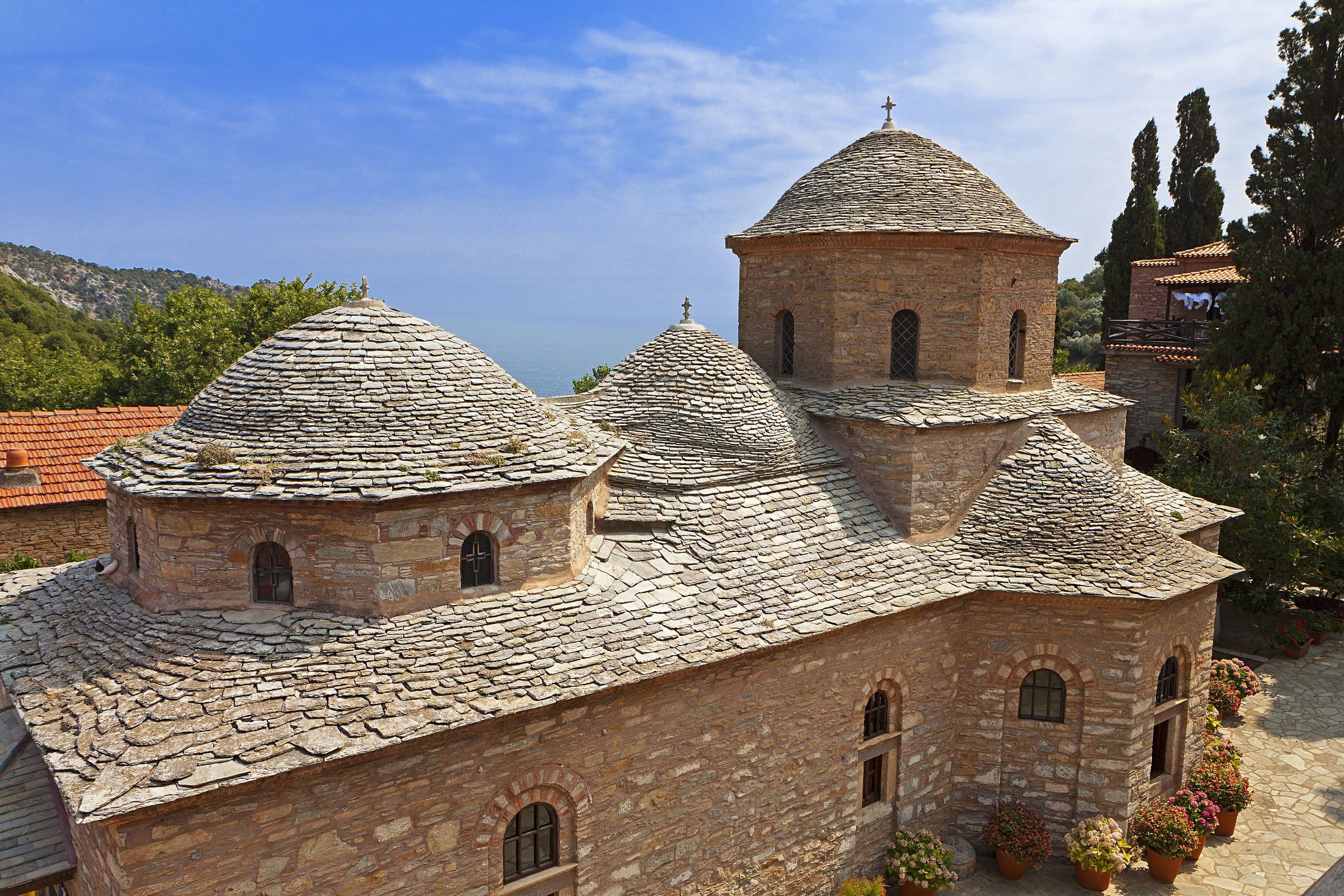 Monastery at Skiathos